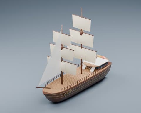 Sail ship